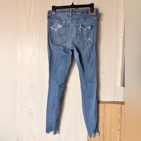 American Eagle Distressed Jeggings - Picture 2 of 5